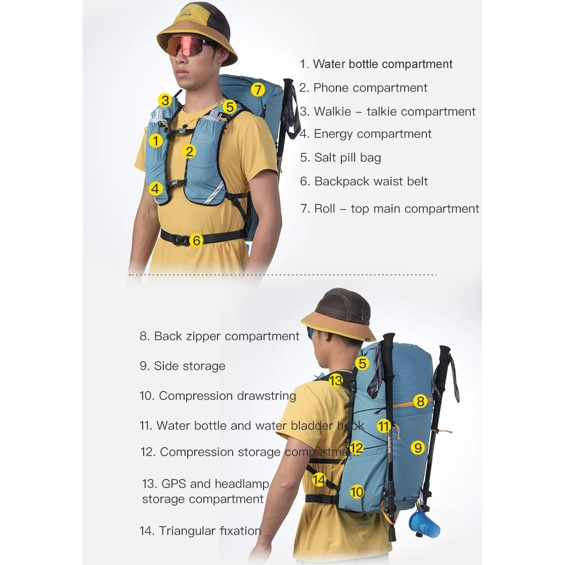 Aonijie 30L Backpack New Model