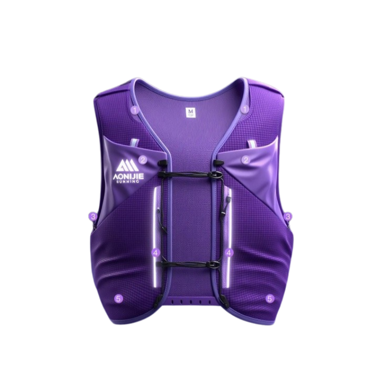 Aonijie Monte Blanc Series 12L Trail Vest w/Flasks