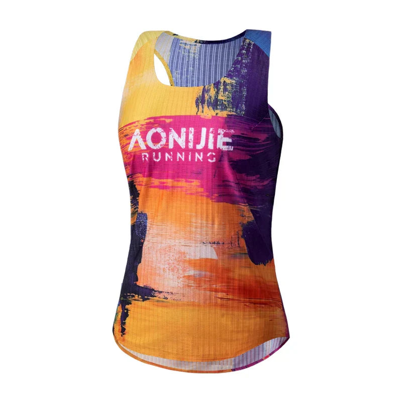 Aonijie Lightweight Womens Run Singlet