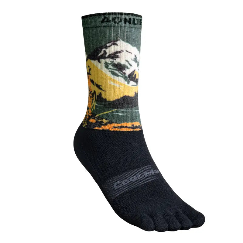 Aonijie Trail Toesocks Crew New Colours