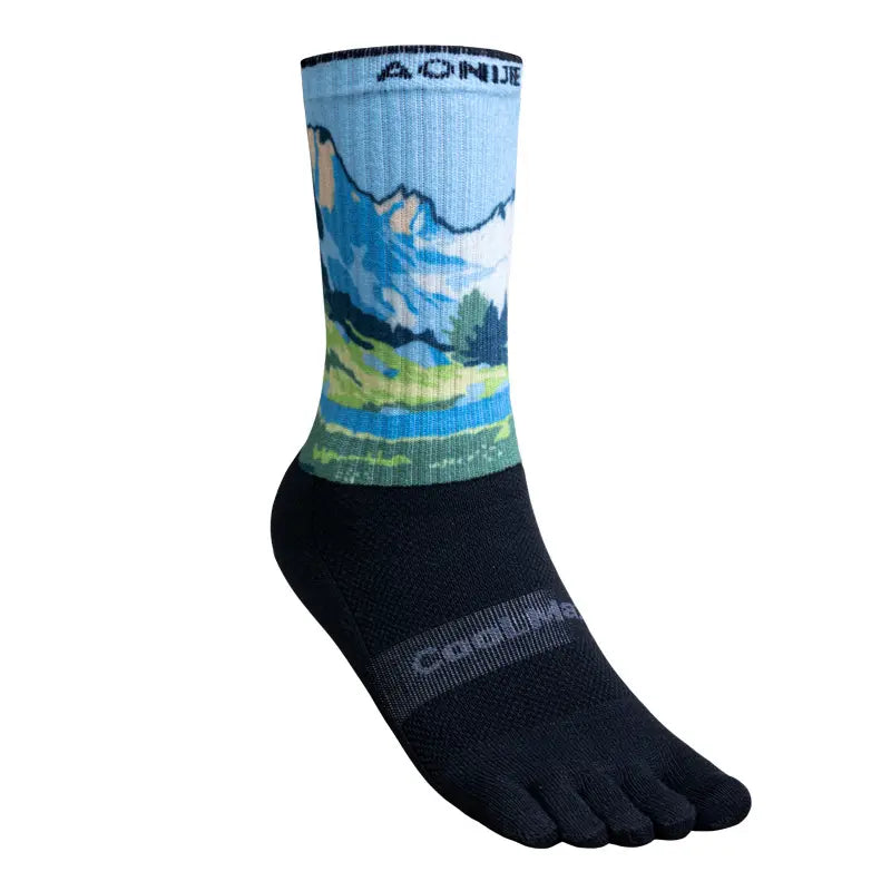 Aonijie Trail Toesocks Crew New Colours