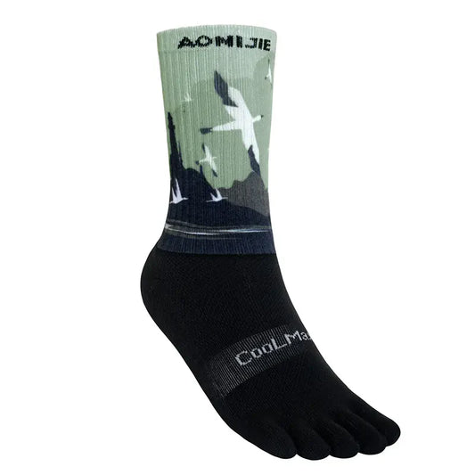 Aonijie Trail Toesocks Crew New Colours