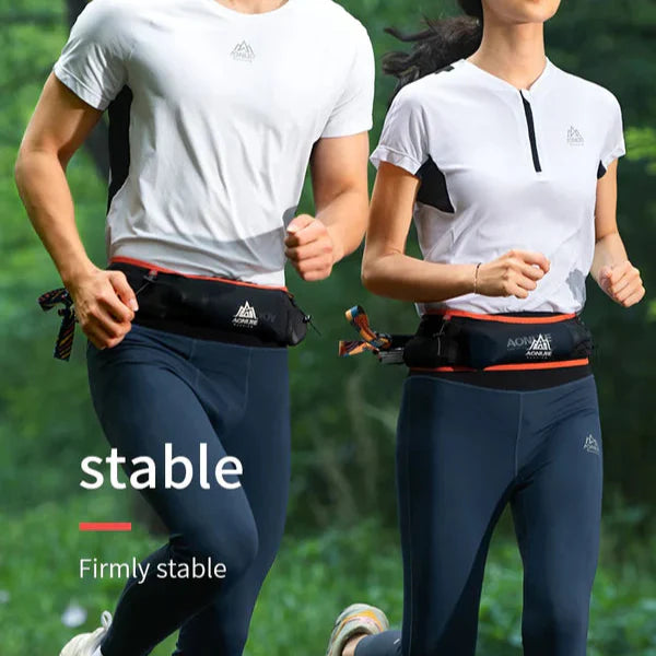 AONIJIE Running Hydration Belt with 250ml Soft Flask