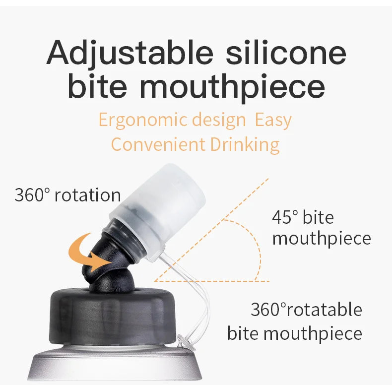 AONIJIE 250ml/500ml Collapsible Soft Flask