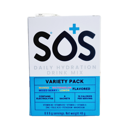 SOS Daily Hydration Sachets Variety Pack